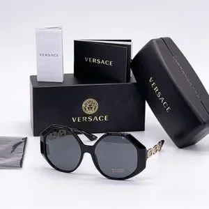 New - ?Authentic VERSACE VE4395
GB1/87 SUNGLASSES VE
4395 New & Authentic Versace VE4395 GB1/87 Black Glasses with  main image 3